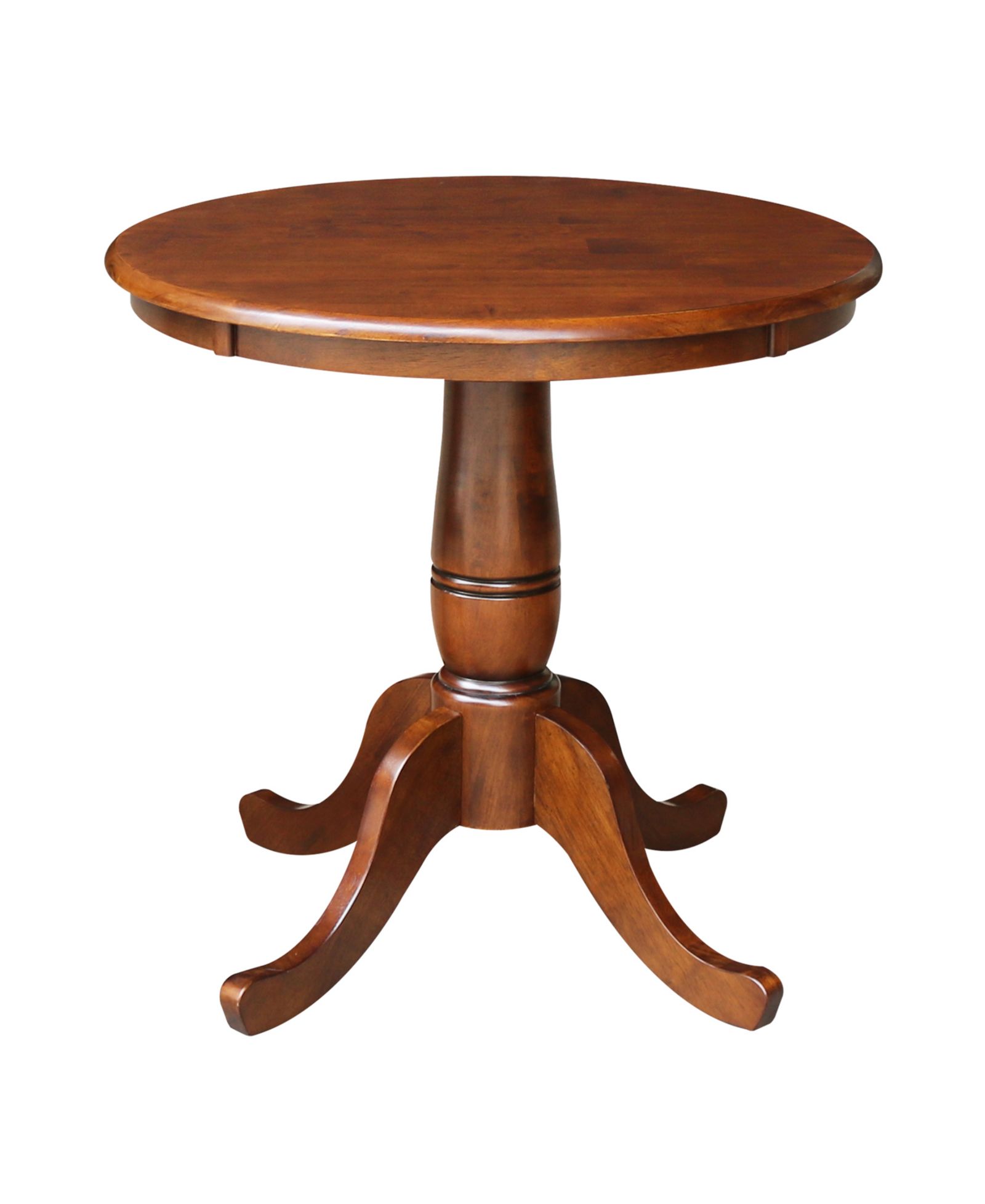 International Concepts 30" Round Top Pedestal Table- 28.9"H