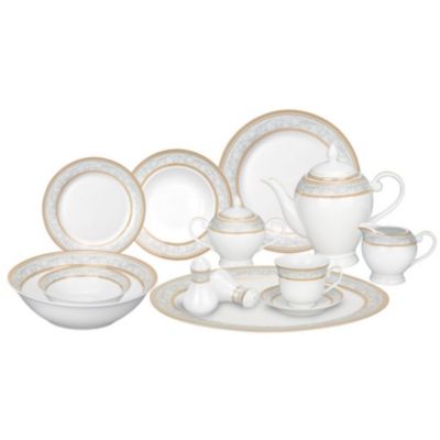 Lorren Home Trends Giada 57 Pc. Dinnerware Set, Service for 8