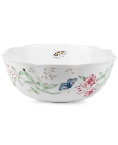Lenox Butterfly Meadow Large Serving Bowl, 10"