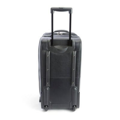 Royce New York дорожная сумка Weekender Pebbled Leather Rolling Duffel Bag