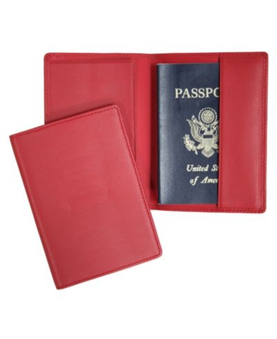 Men's Royce New York Classic RFID Blocking Passport Case