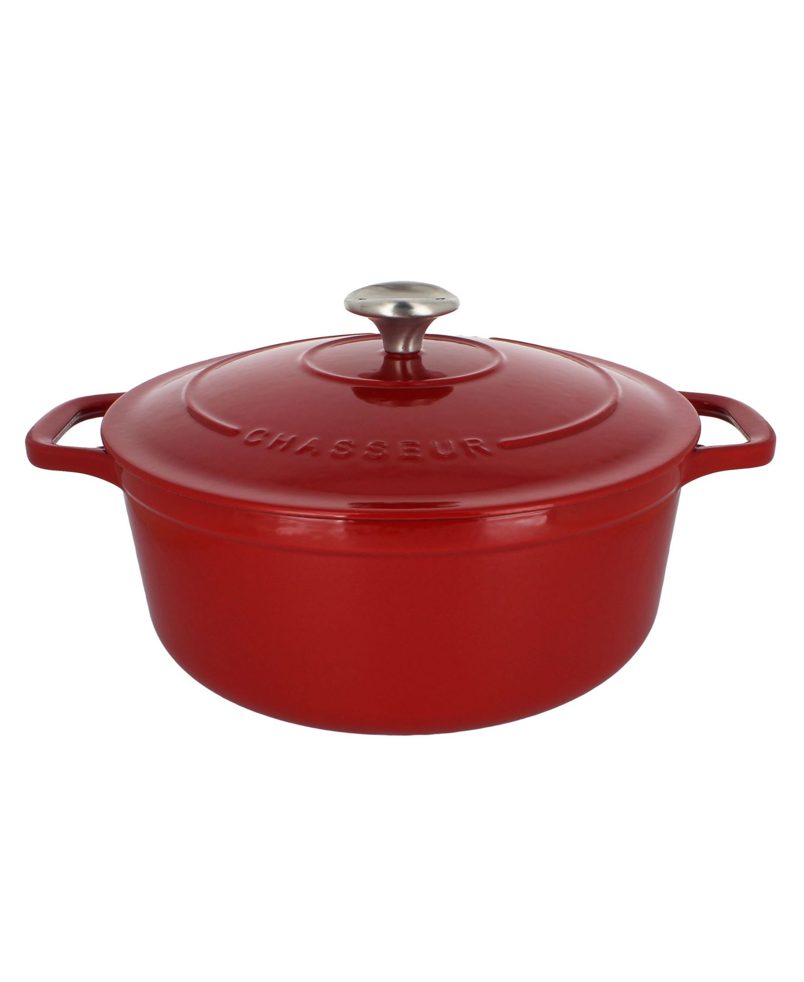 Круглая жаровня Chasseur из эмалированной чугунной сковороды, 5.25 Qt.