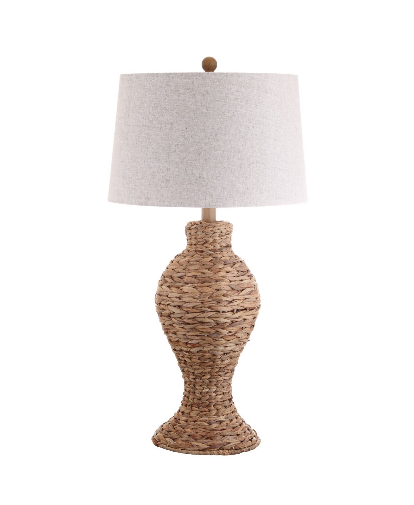 JONATHAN Y Elicia Seagrass Weave Led Table Lamp