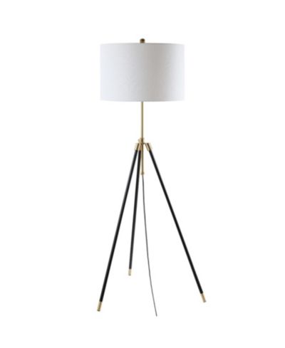 JONATHAN Y Lucius Adjustable Metal Led Floor Lamp