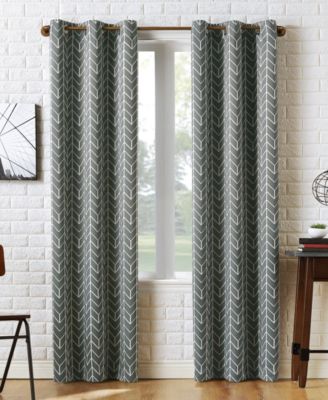 Sun Zero Kenwood Chevron шторная панель с люверсами