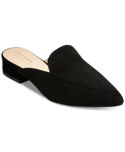 Женские кожаные мюли с острым носом Cole Haan Piper