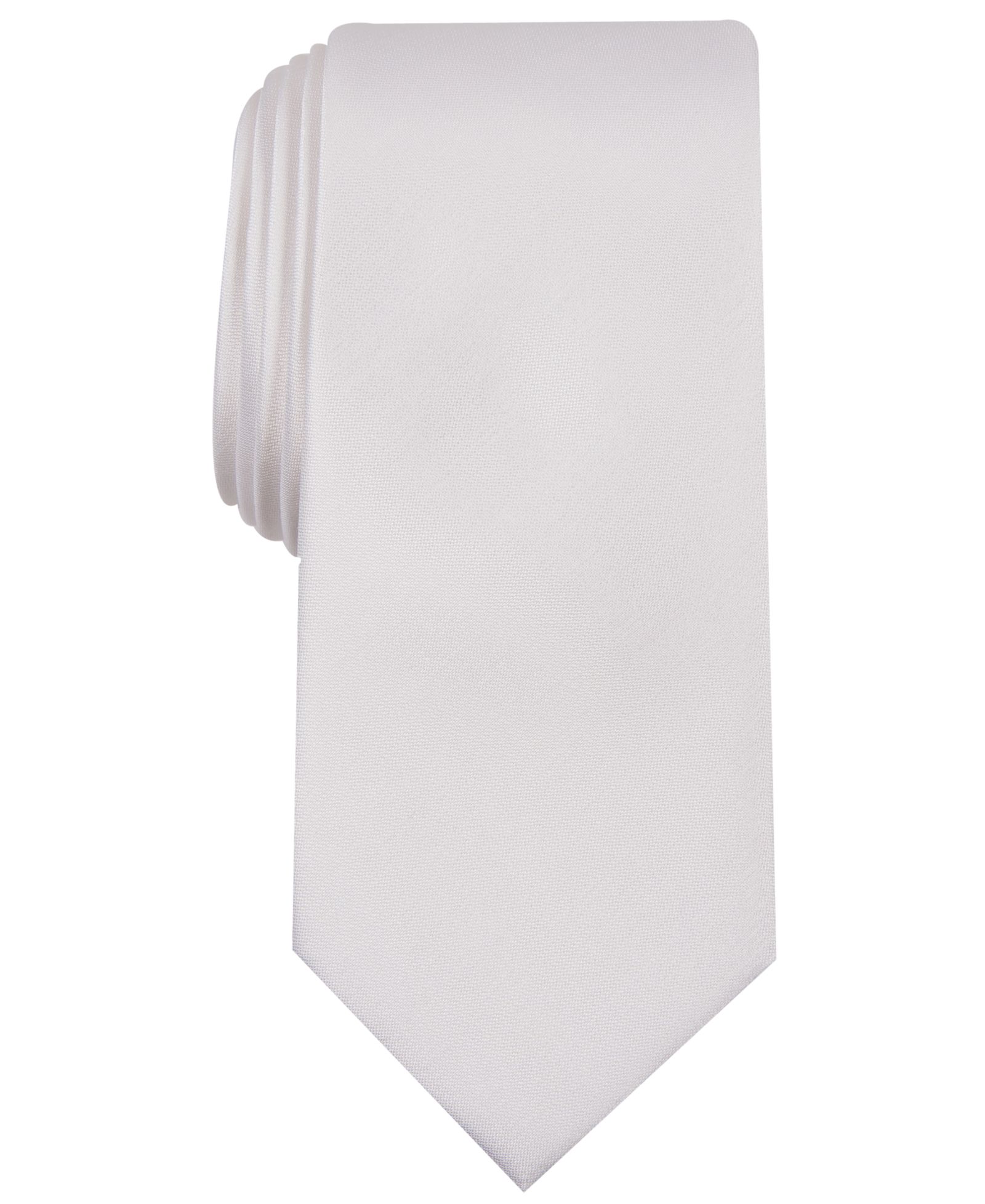 Alfani Men's Solid Texture Slim Tie, Created for Macy's