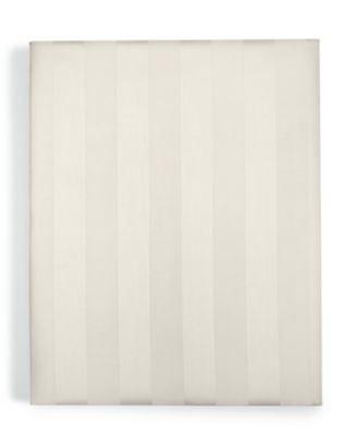 Charter Club Stripe 550 Thread Count 100% Cotton 17" Fitted Sheet, Twin XL, Exclusively at Macy’s