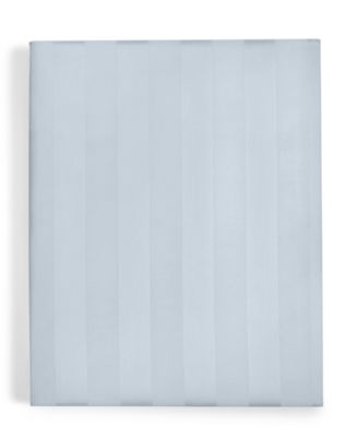 Charter Club Stripe 550 Thread Count 100% Cotton 18" Fitted Sheet, Full, Exclusively at Macy’s