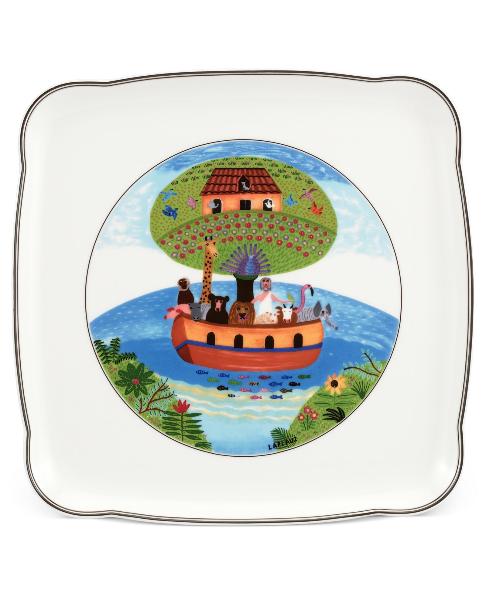 Квадратное блюдо Villeroy & Boch Design Naif