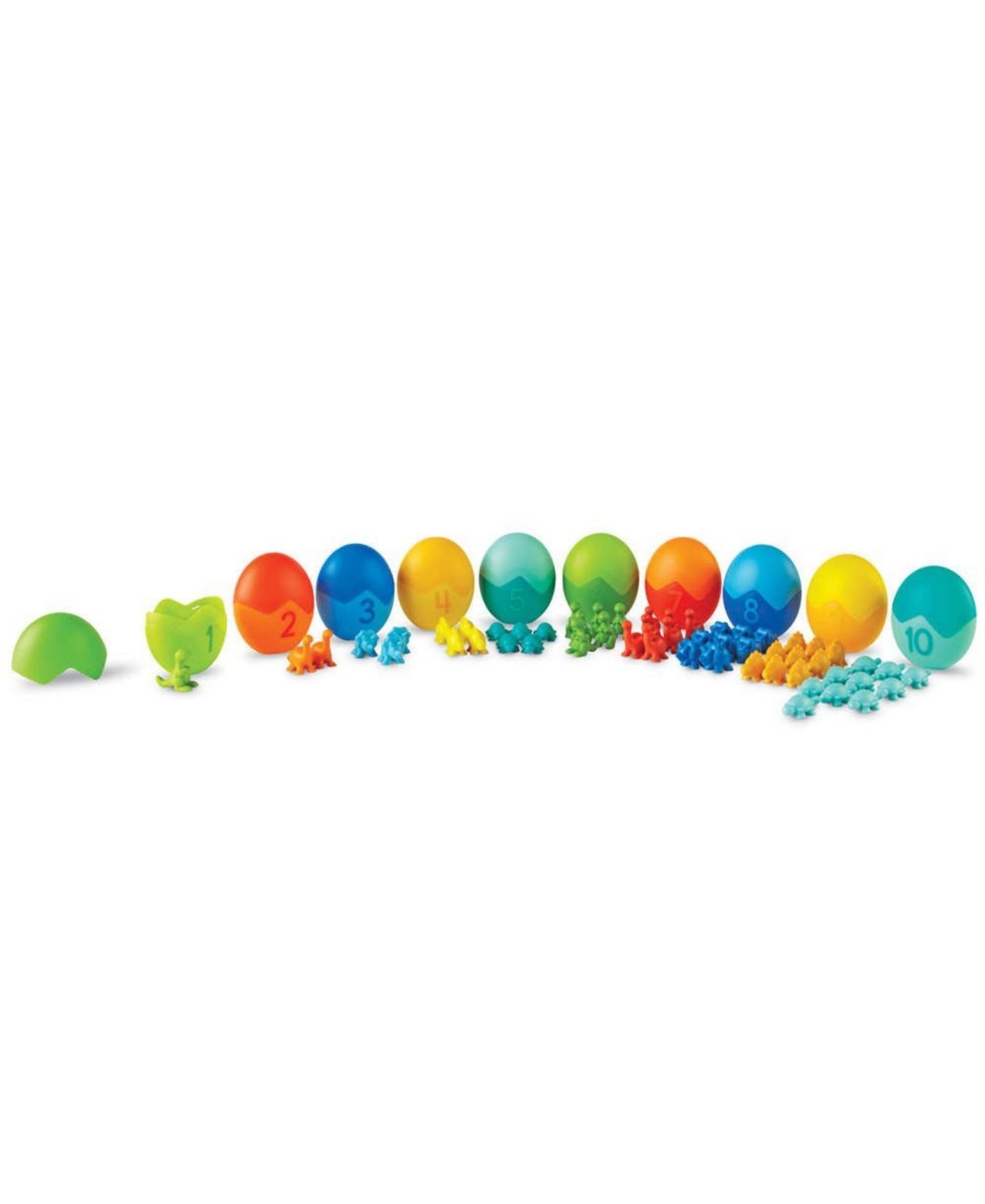 Набор для обучения Learning Resources Learning Essentials Counting Dino-Sorters