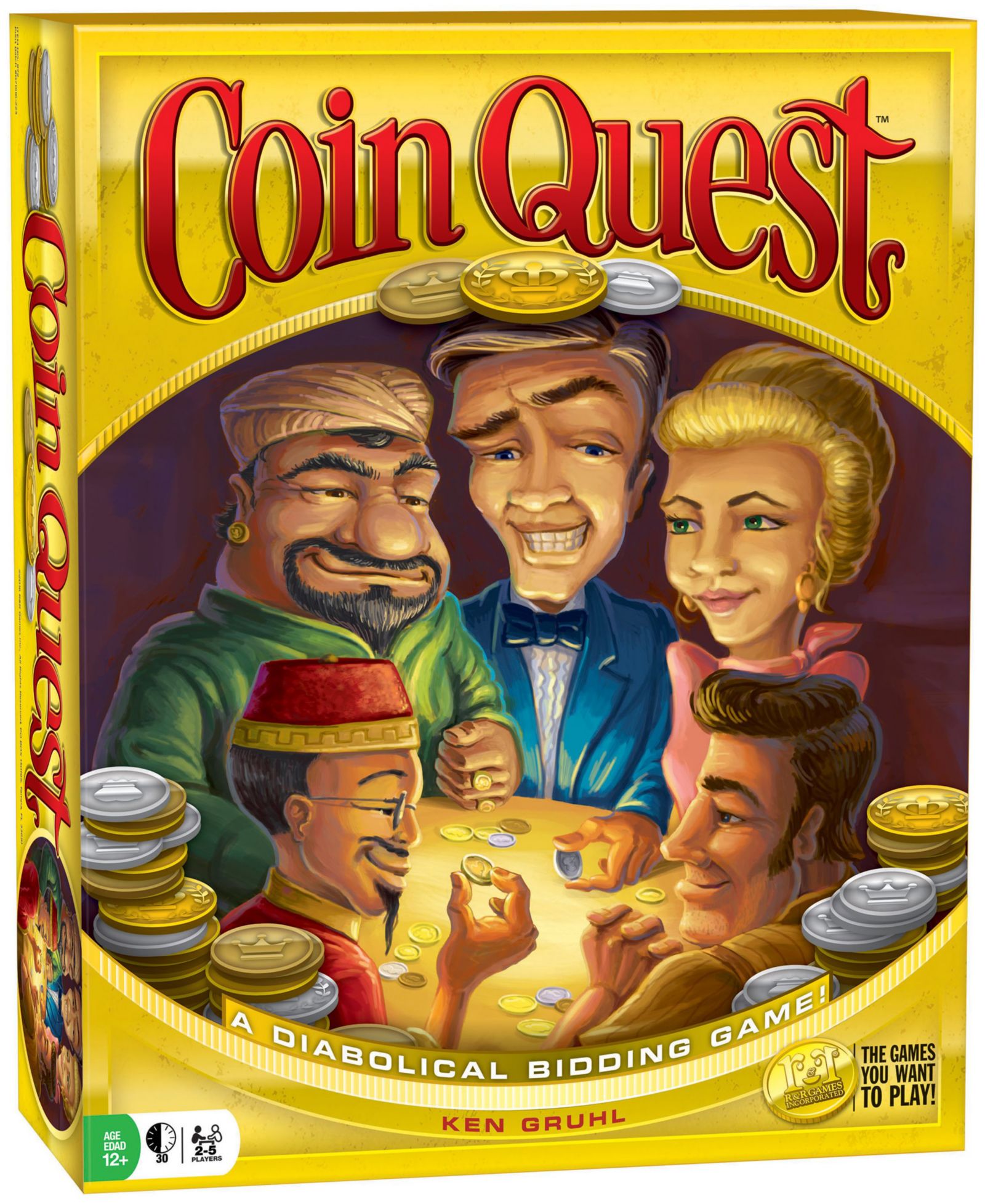 Стратегическая игра R&R Games Coin Quest