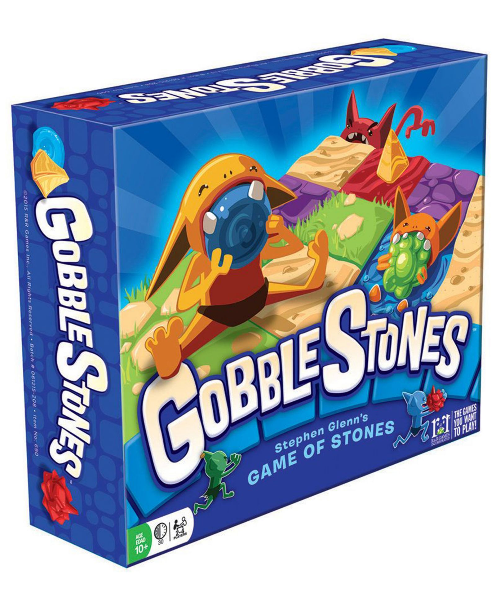 Настольная стратегическая семейная игра R&r Games Gobblestones на 100 деталей, от 10 лет