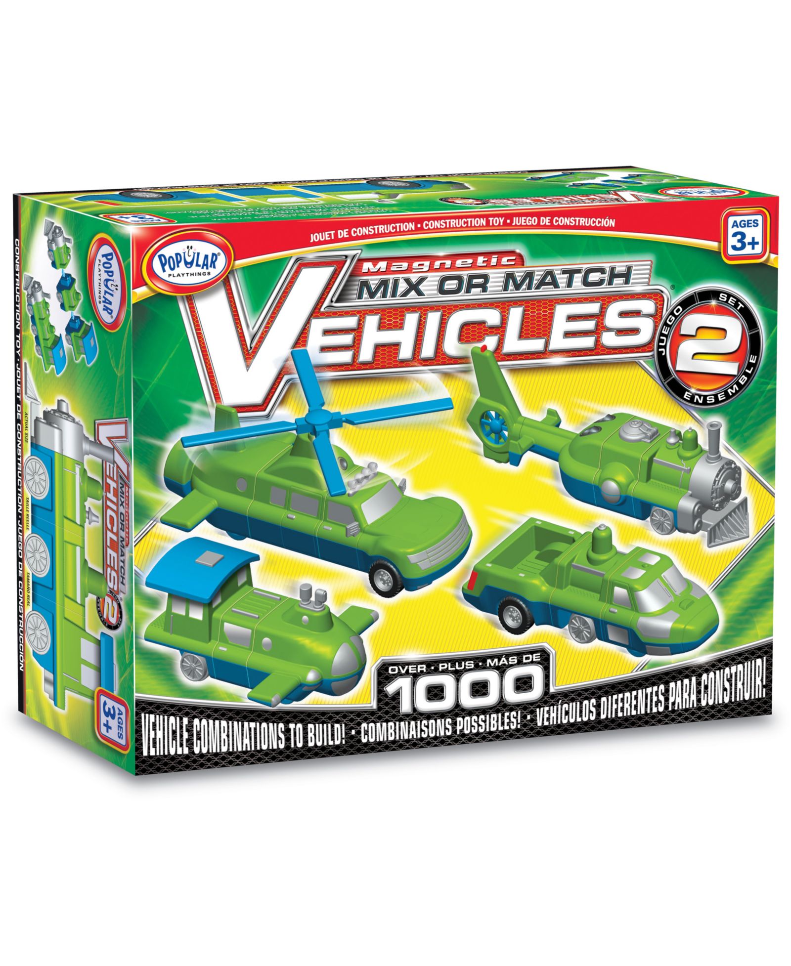 Magnetic Mix or Match Vehicles- Набор №2