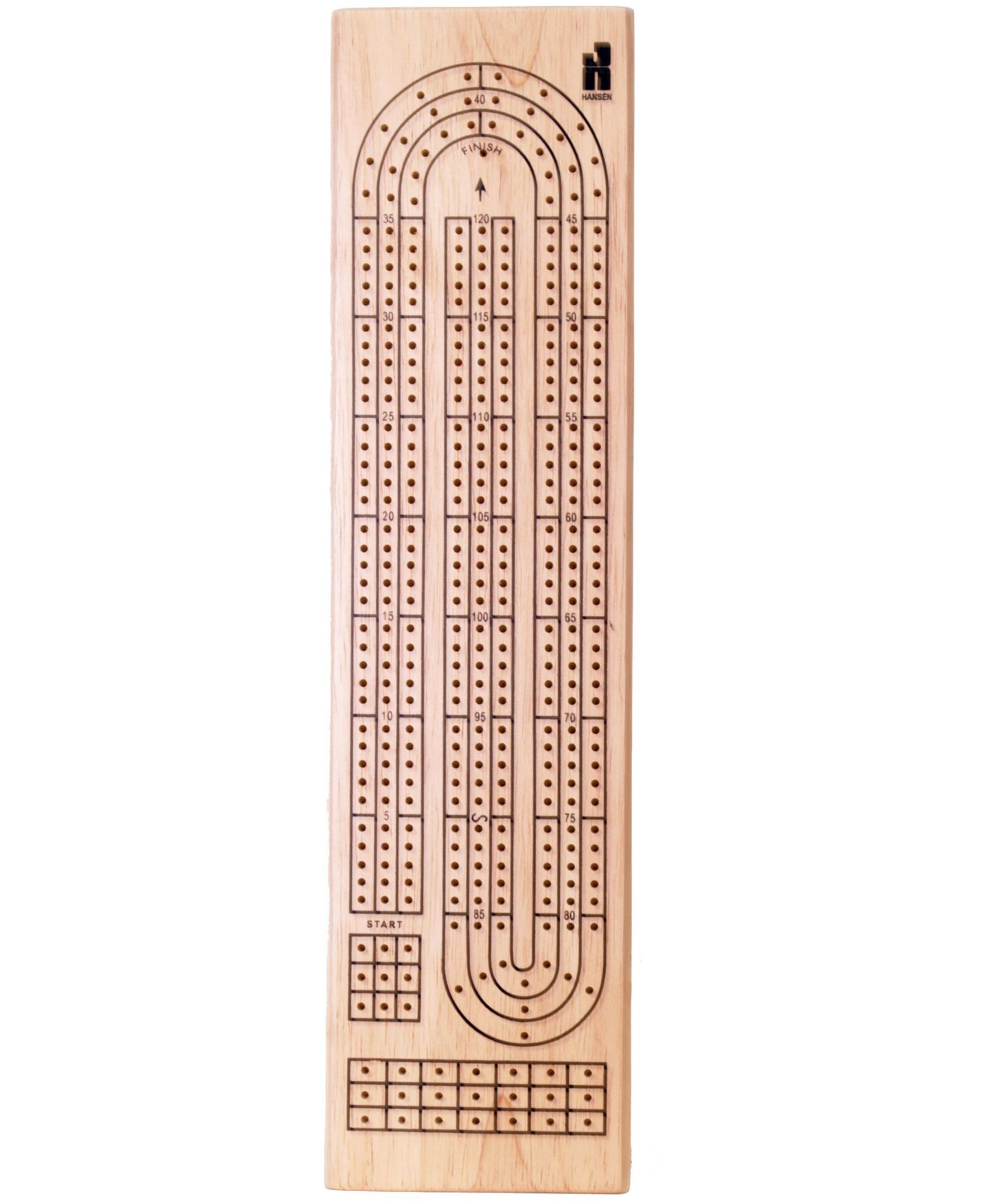 Настольная игра John N. Hansen Co. Cribbage Triple Track Board Game, от 9 лет