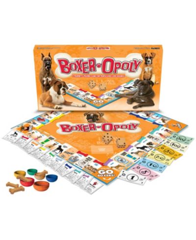 Настольная игра Masterpieces Puzzles Boxer-Opoly Family Classic, 8+