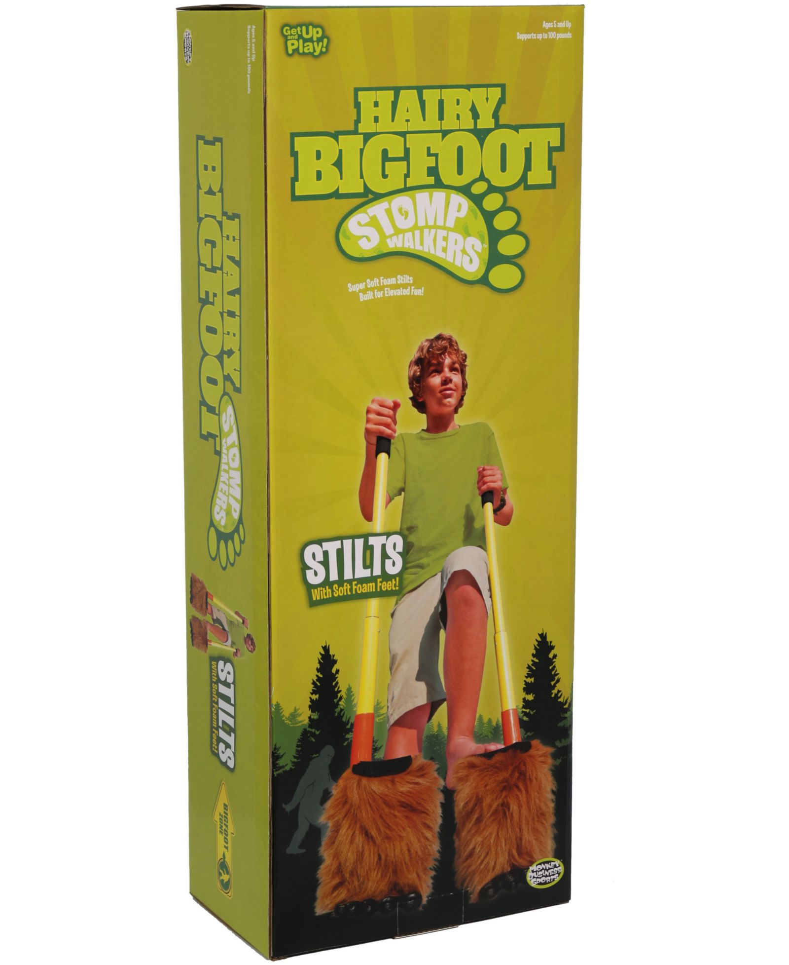 Hairy Bigfoot Stomp Walkers Stilts ходули