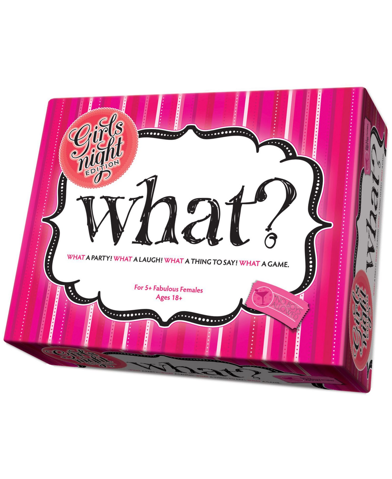 Настольная игра Outset Media What? Girls Night Edition, от 18 лет