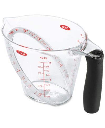 Мерный стакан OXO Good Grips под углом, 2 чашки