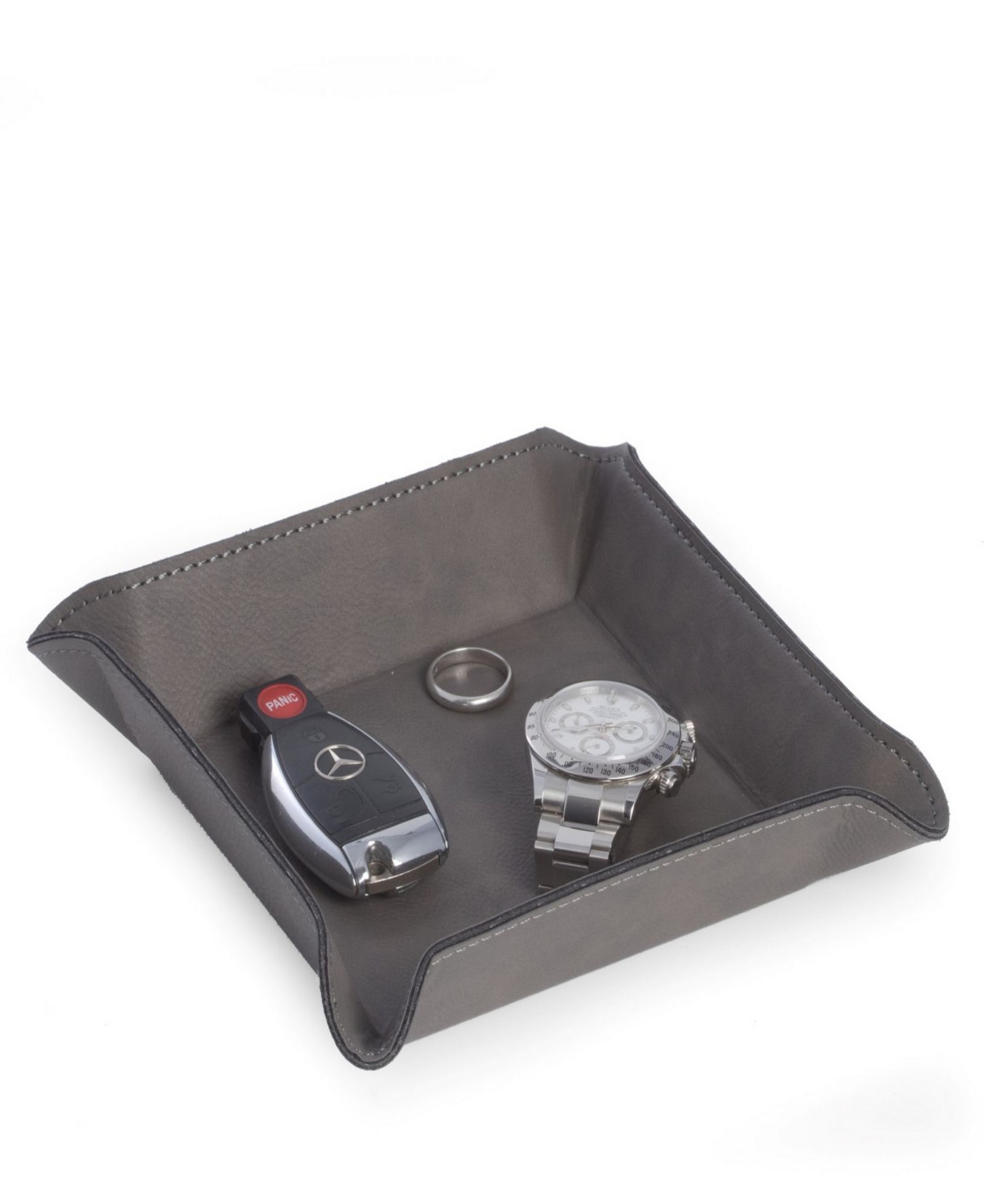 Серый лоток для мелочей (Valet Tray)