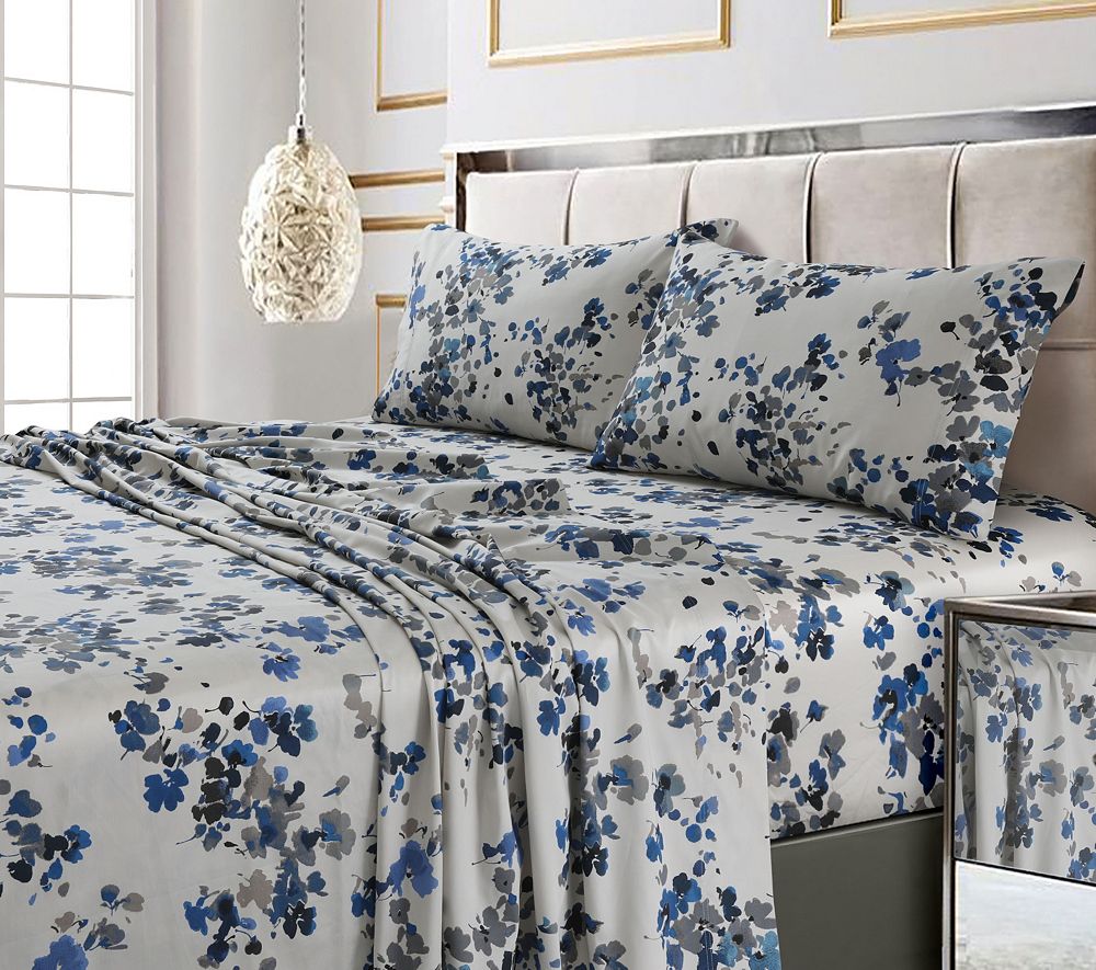 Наволочка пара Tribeca Living Lisbon 300 Thread Count Cotton Sateen, King