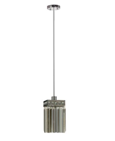 Dale Tiffany Bradford 6"W Crystal Pendant