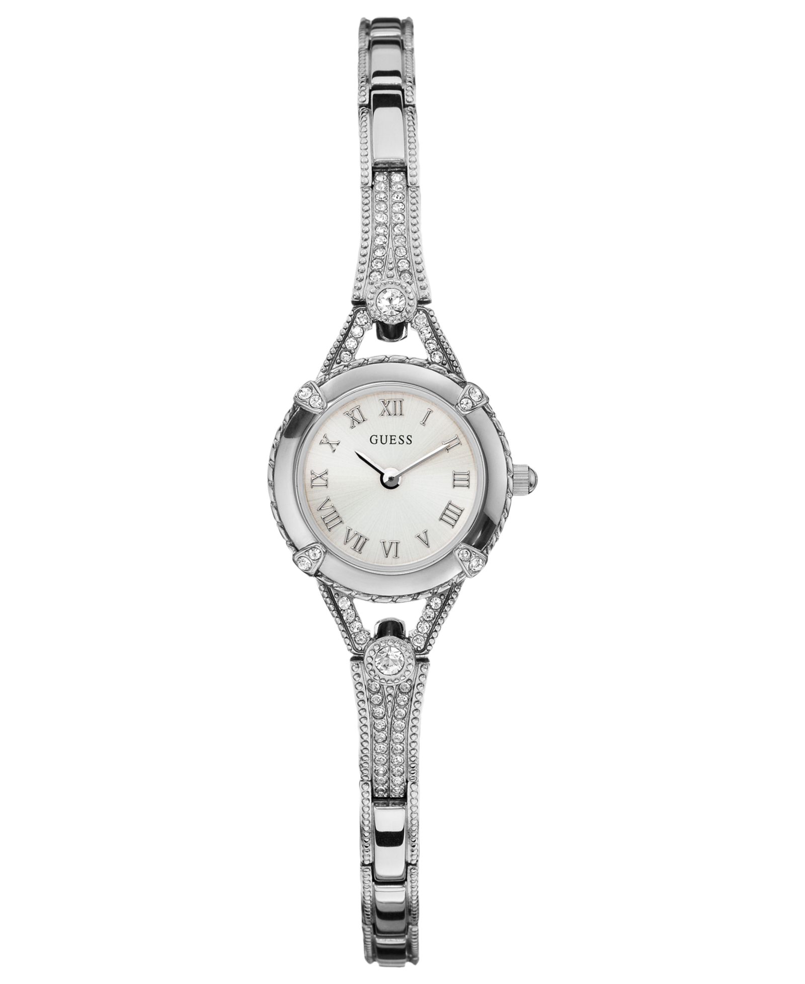 Женские часы GUESS Silver Tone Bracelet 22mm U0135L1