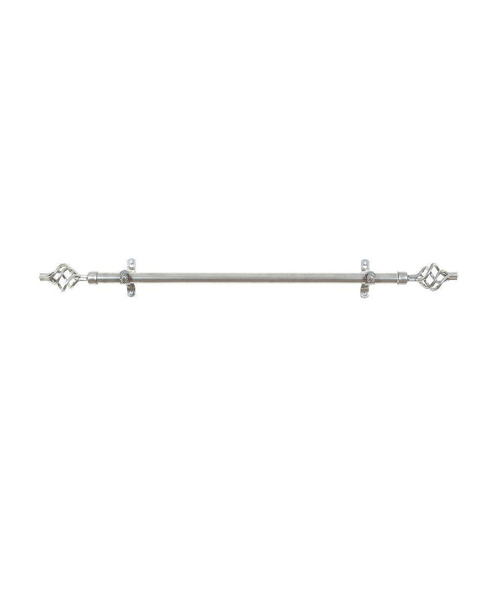 Achim Metallo Lexus Decorative Rod & Finial, 66" - 120"