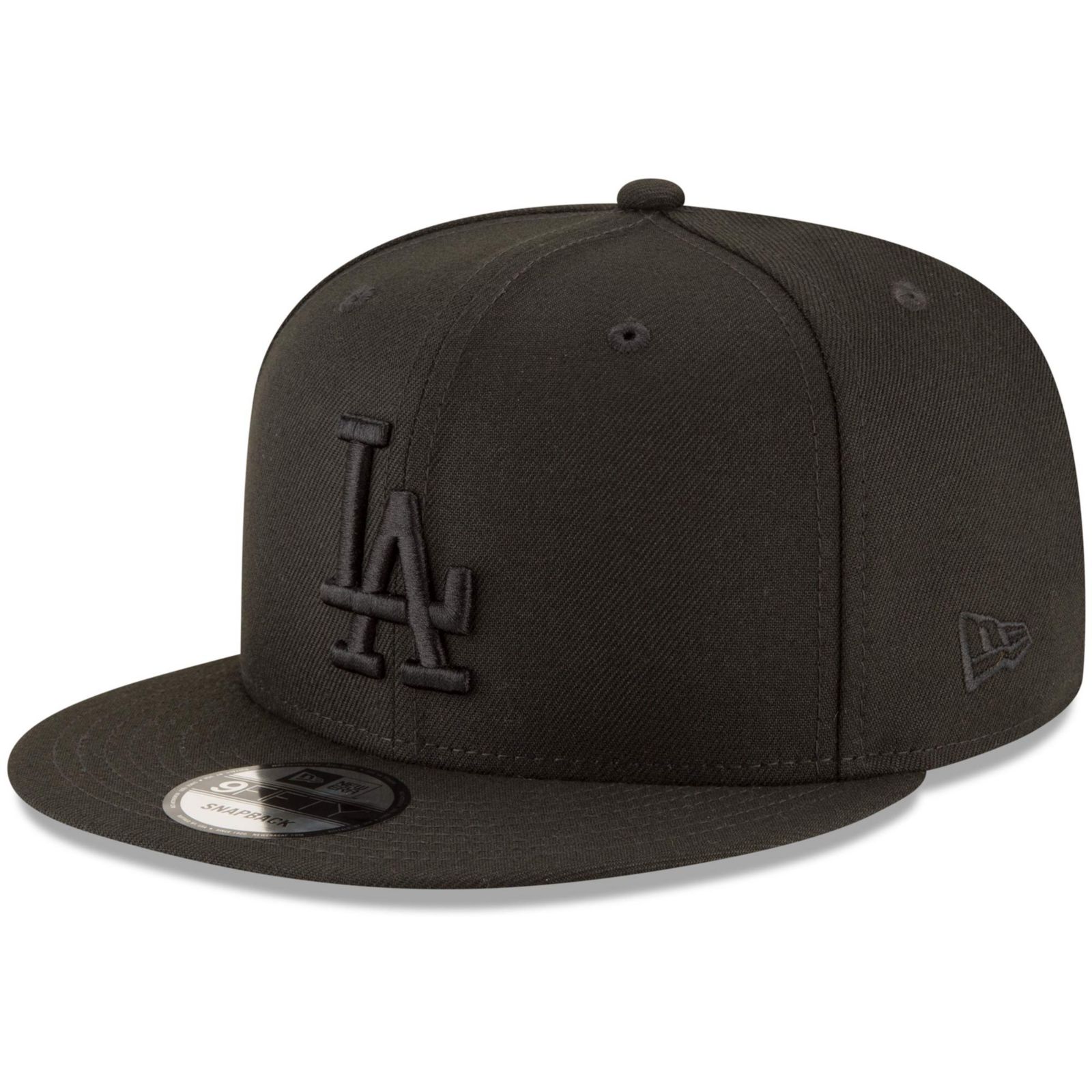 New Era Los Angeles Dodgers Triple Black 9FIFTY Snapback Cap