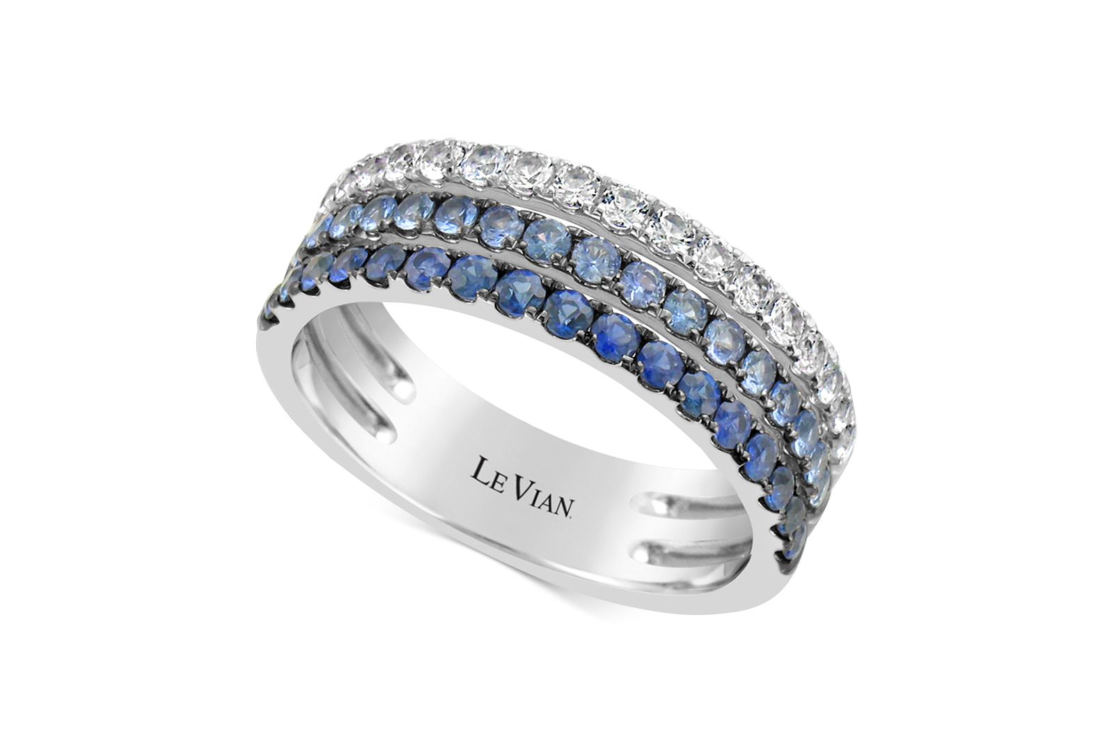 Le Vian® Denim Ombré Sapphire (9/10 ct. t.w.) кольцо из 14k белого, розового или желтого золота