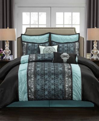 Stratford Park Arabesque 8-Piece Comforter Set, California King
