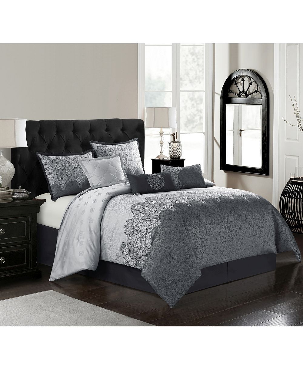 Stratford Park Harwick 7-Piece Comforter Set, Queen