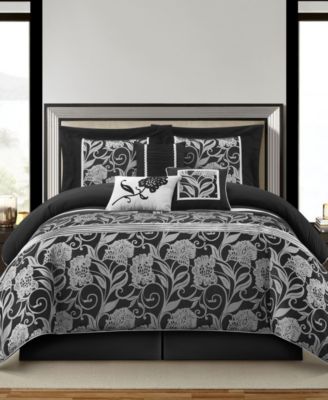 Stratford Park Mollybee Floral 7-Pc. Comforter Set, King