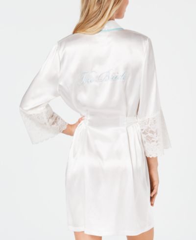 Linea Donatella The Bride Короткий сатиновый халат
