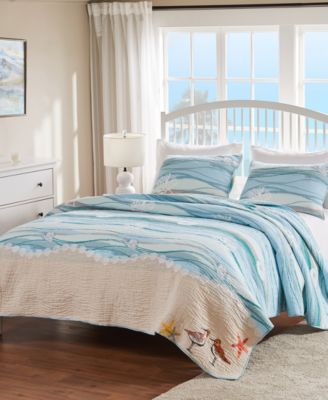 Greenland Home Fashions Maui 3-Pc. Quilt Set, King