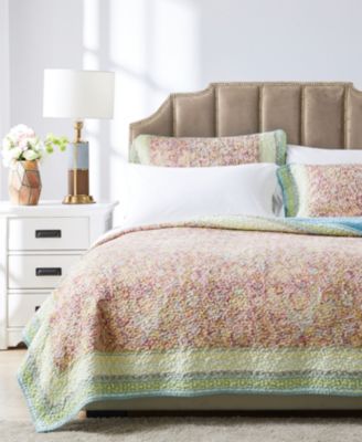 Greenland Home Fashions комплект стеганого одеяла Palisades Pastel, 2 предмета, Twin