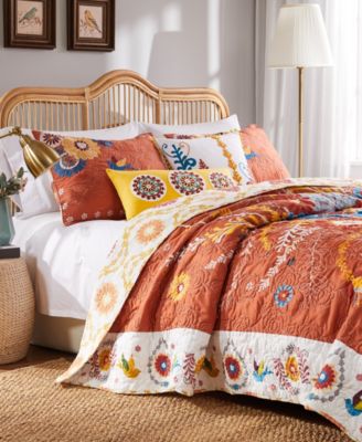 Комплект покрывала Greenland Home Fashions Topanga, 3 шт, Full/Queen