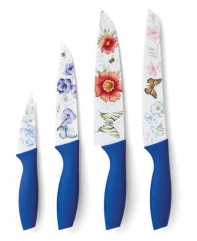 Lenox Butterfly Meadow Kitchen Knives, Set of 4