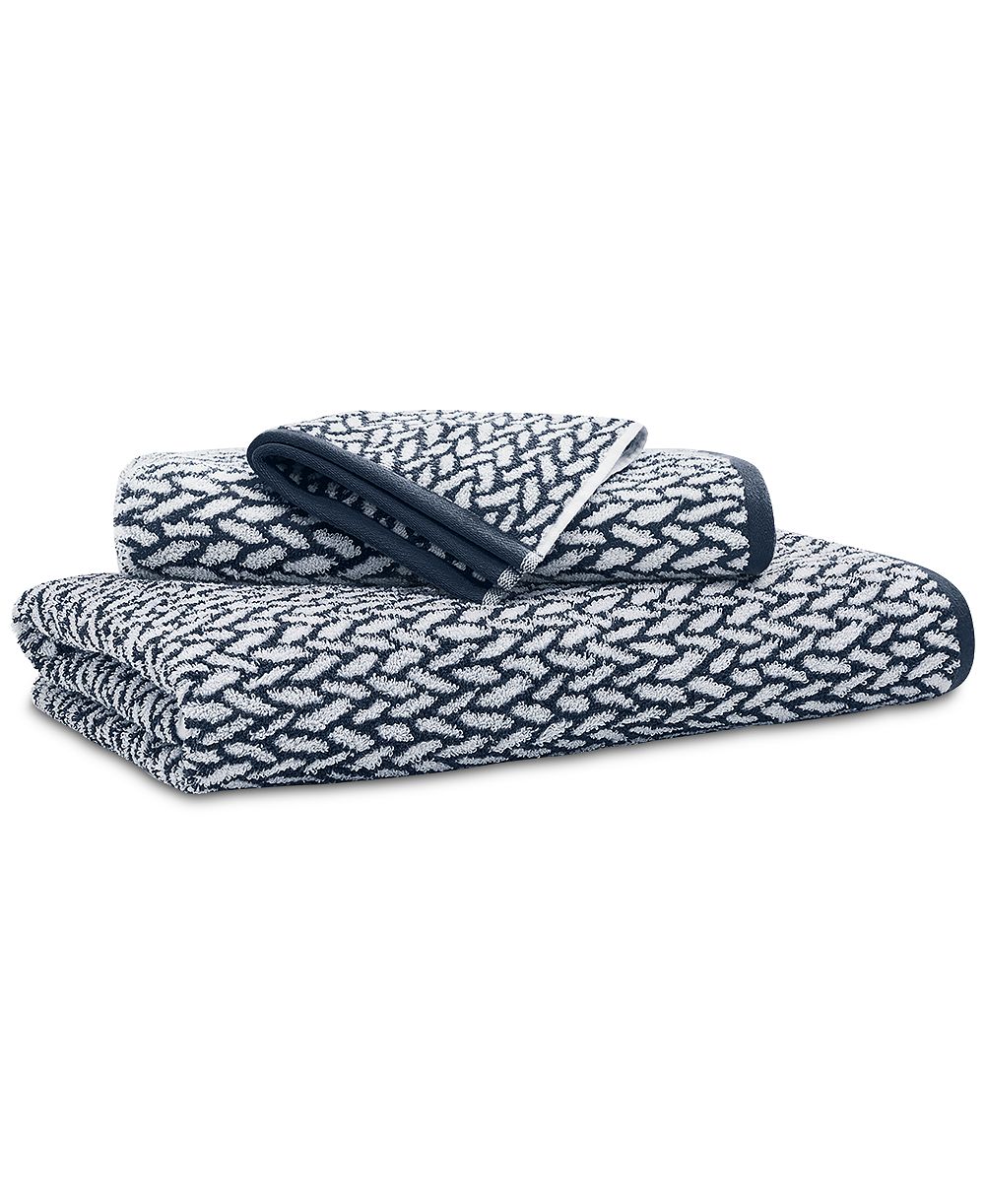 Lauren Ralph Lauren Sanders Basketweave Antimicrobial Washcloth, 13" x 13"