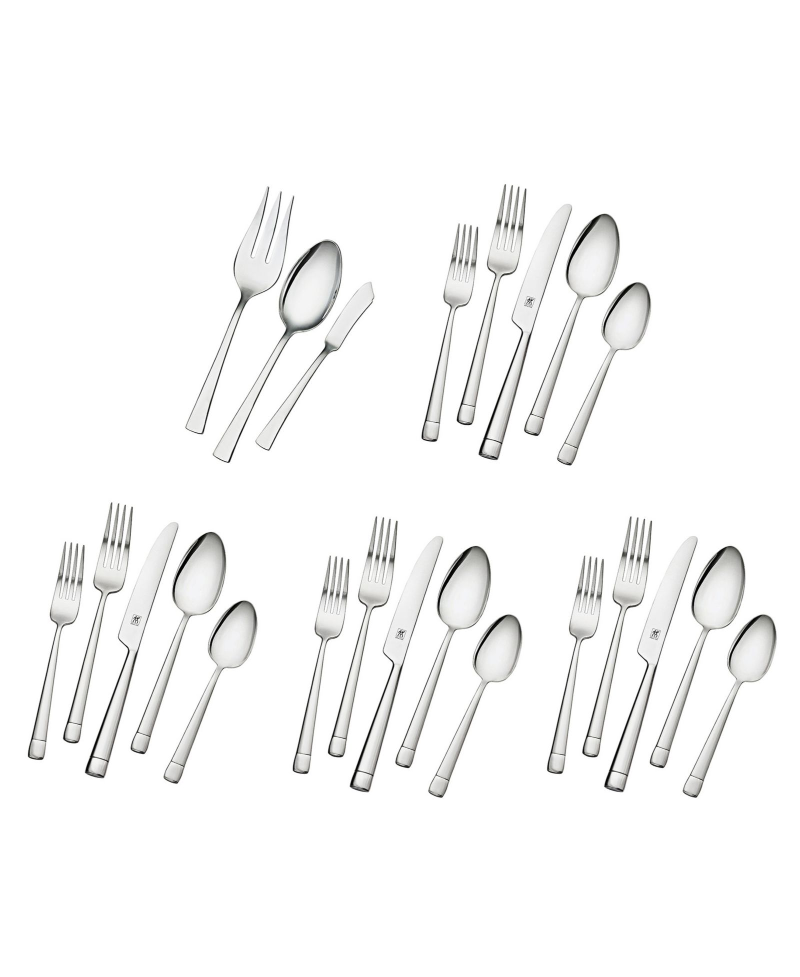 ZWILLING Bellasera 18/10 Stainless Steel 23 Pc. Flatware Set, Service for 4