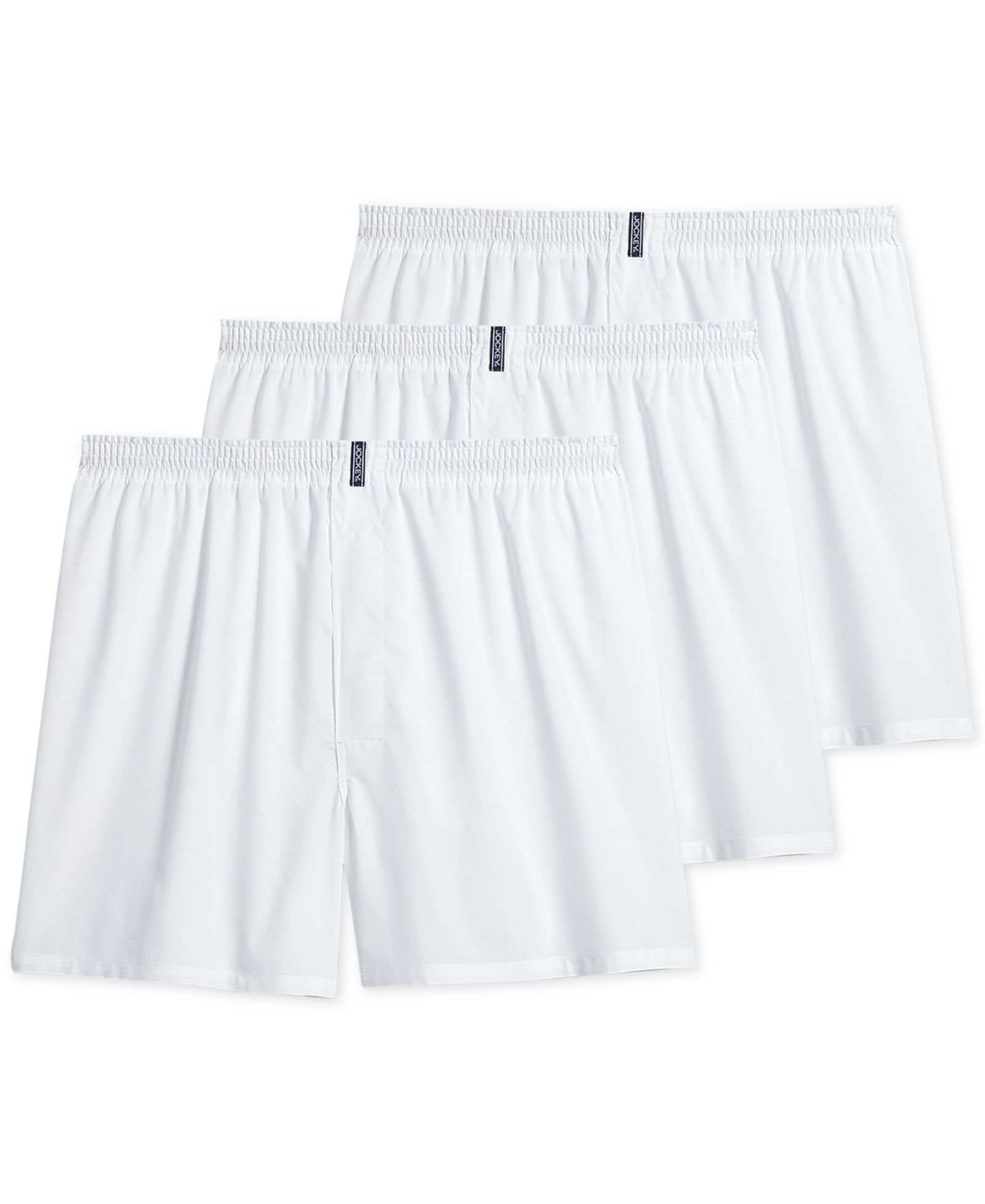 Jockey Men's 3-Pack Woven Boxers