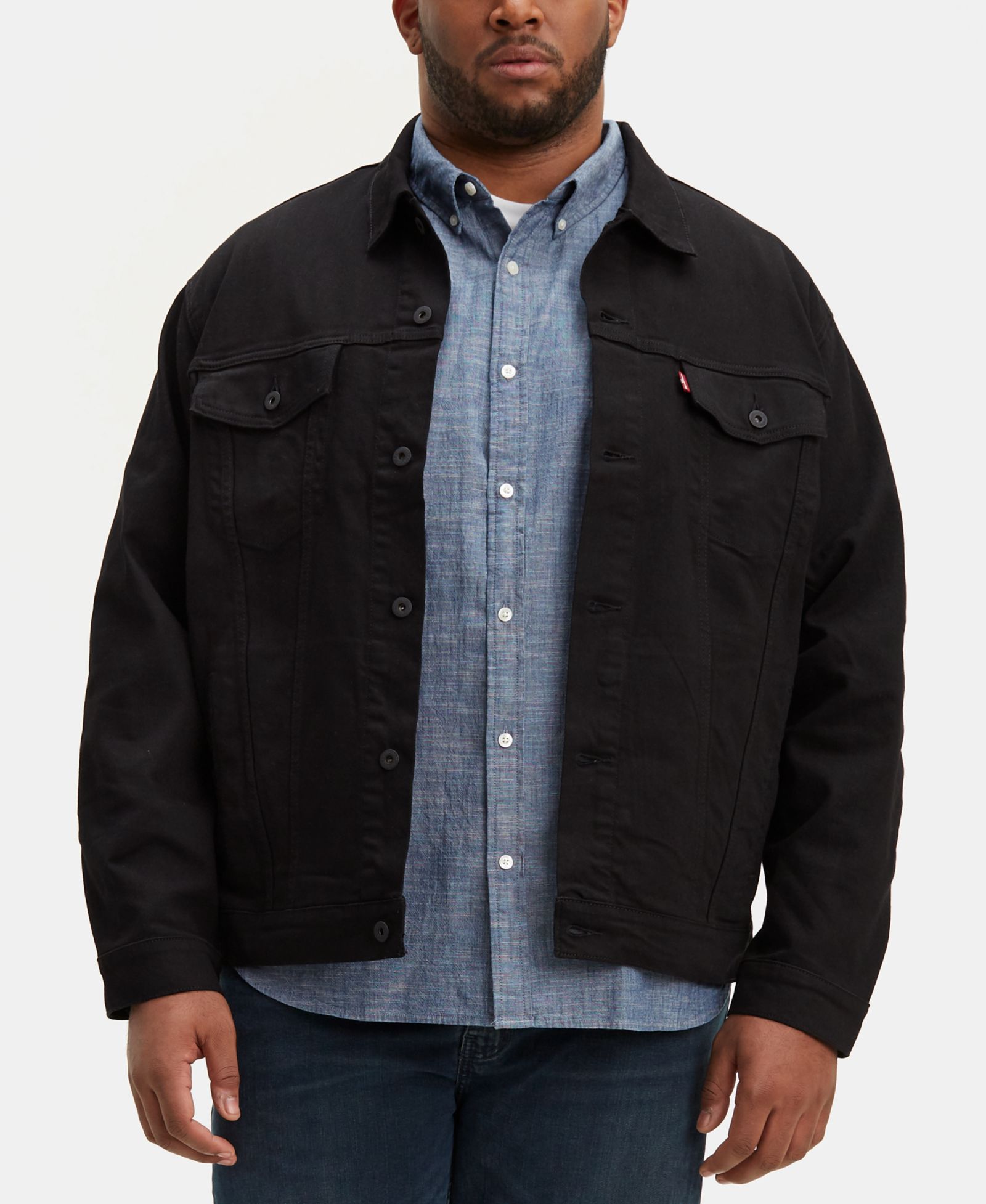 Levi's® Men's Big & Tall Stretch Denim Trucker Jacket