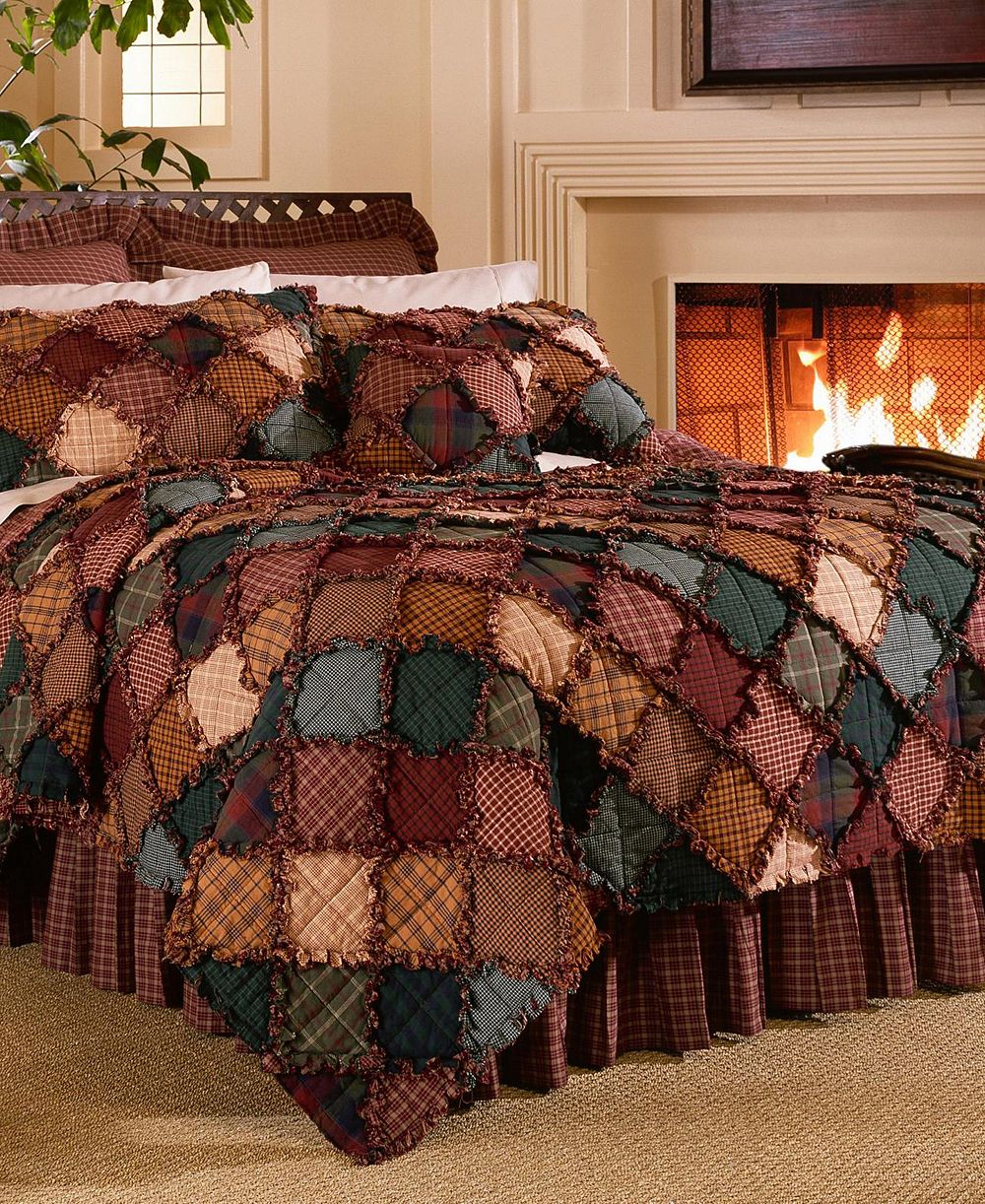 Комплект постельного белья American Heritage Campfire Cotton Quilt Set, Full/Queen