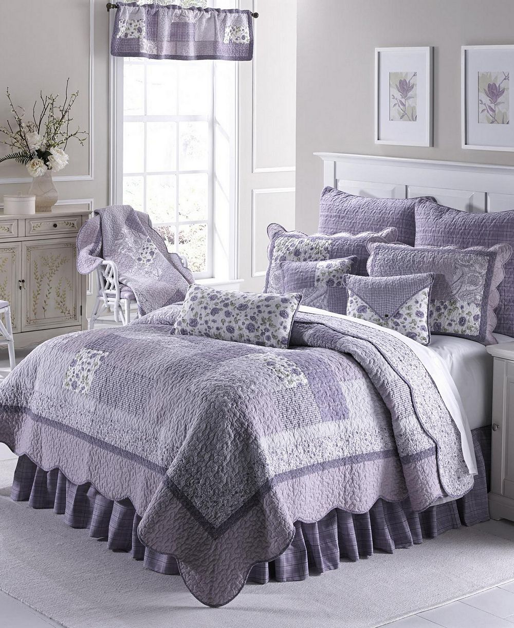 Комплект из 2-х покрывал American Heritage Lavender Rose, Twin