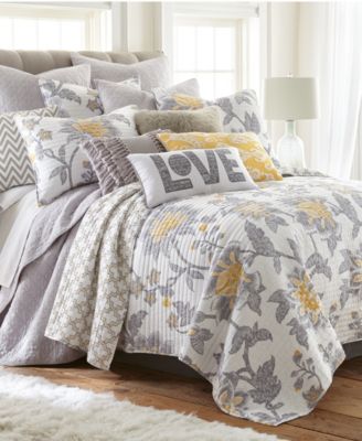 Levtex Home Reverie набор из 3 стеганых одеял, Full/Queen