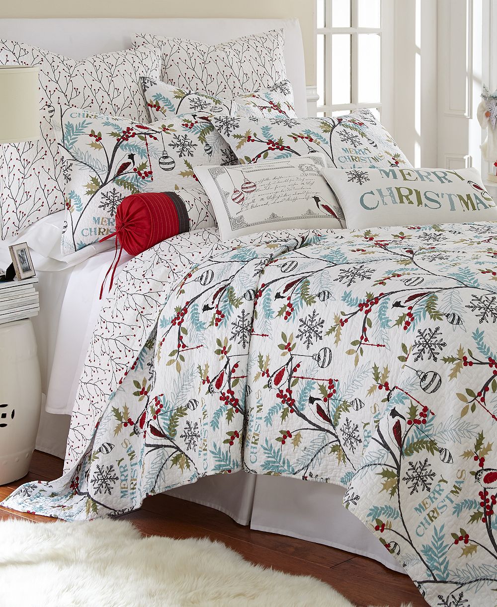 Levtex Home Holly 3-Pc. Quilt Set, Full/Queen