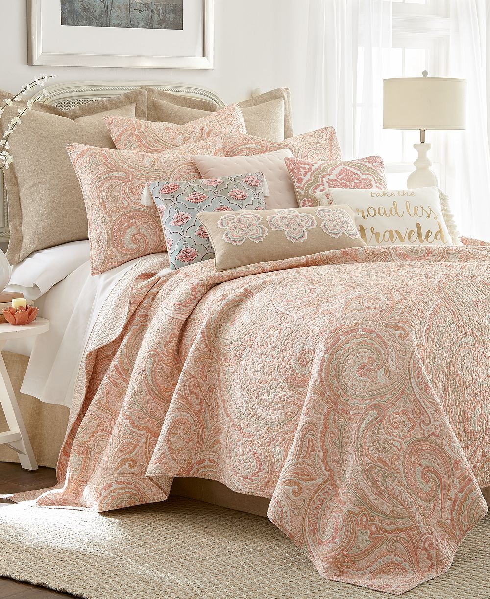 Levtex Home Spruce Paisley Reversible 2-Pc. Quilt Set, Twin