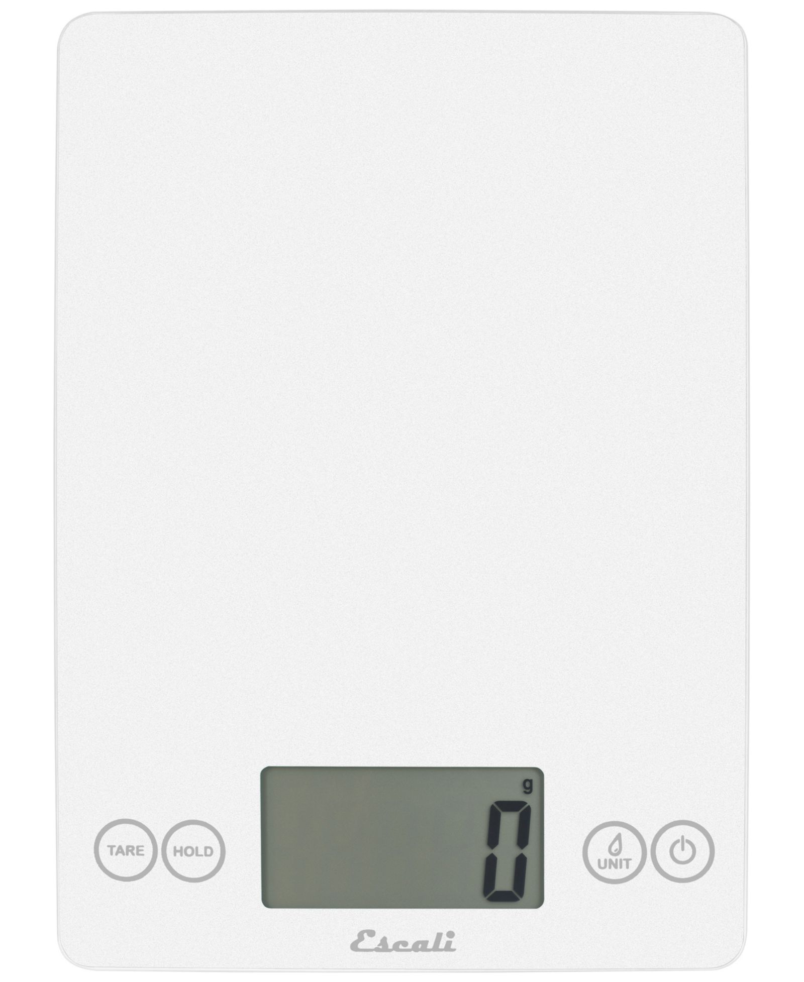 Escali Arti Glass Digital Scale, 15lb
