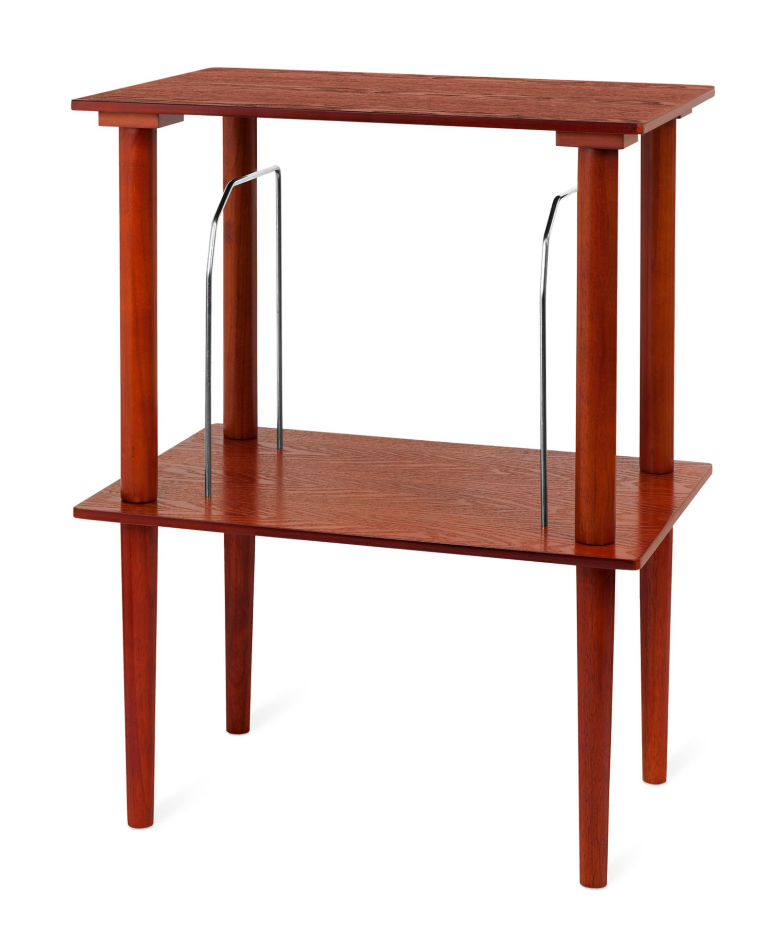 Victrola Wooden Stand with Record Holder