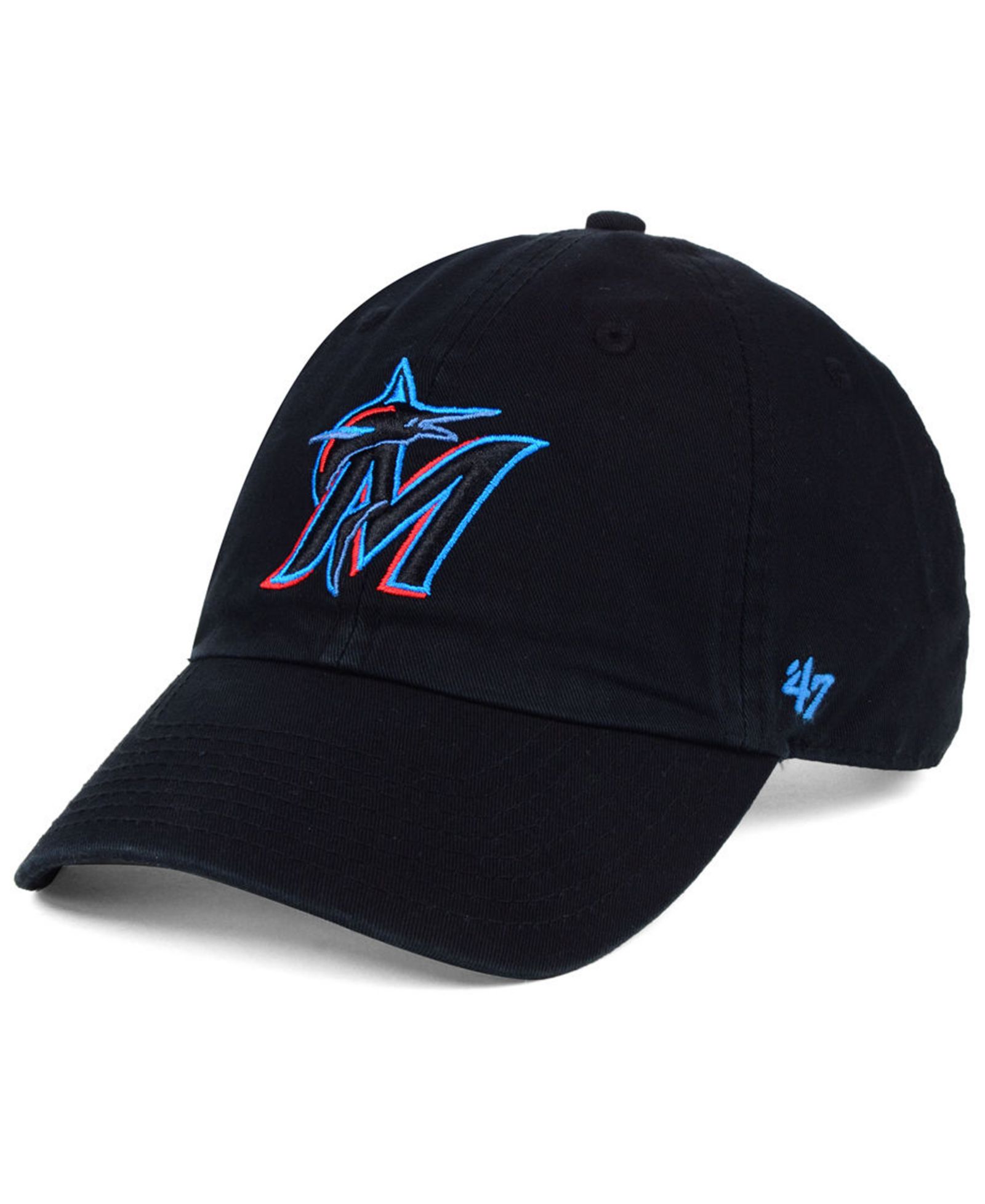 '47 Brand кепка Miami Marlins On-Field Replica CLEAN UP